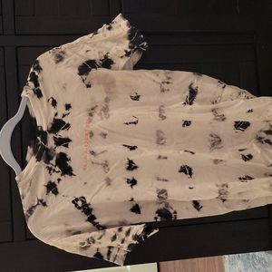 Seek discomfort tie dye t-shirt